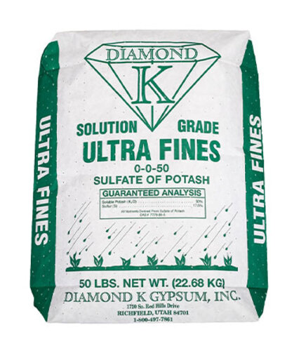 Diamond-K sulfate of potash bag