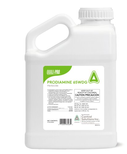 Prodiamine 65 WDG jug